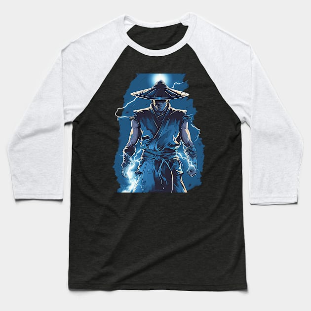 raiden Baseball T-Shirt by enzo studios